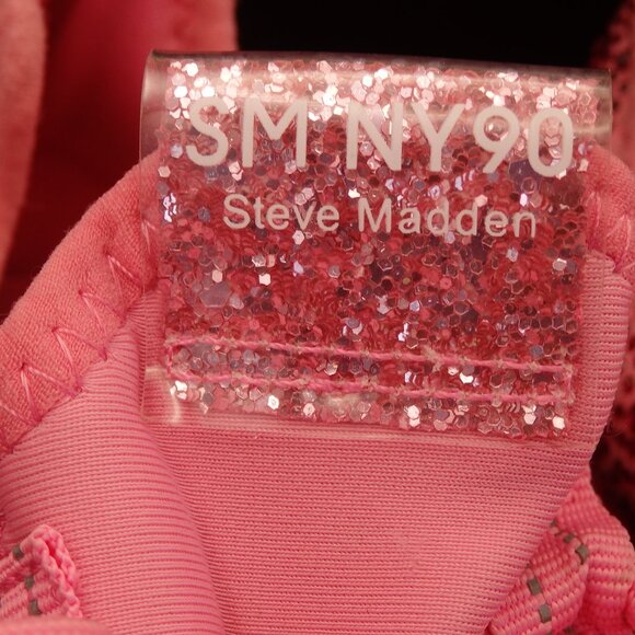 Steve Madden Maxima SM NY90 Hot Pink Sneakers - Picture 3 of 12